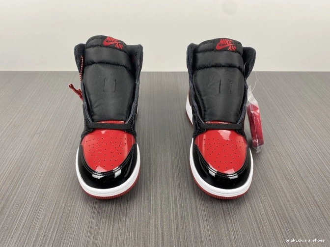 Rep Bred Patent 1 Air High 555088-063 OG Jordan 0530